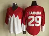 1972 Team Canada CCM Vintage Jerseys 4 Bobby Orr 7 Phil Esposito 12 Yvan Cournoyer 29 Ken Dryden 19 Paul Henderson Hockey Jersey 87