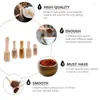 Spoons 10 Pcs Small Wooden Spoon Mini Bath Salt Scoop Serving Utensils Seasoning Coffee Beans