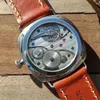 Kol saatleri Seagull ST25 Otomatik Mekanik Hareket Su Geçirmez Vintage Erkekler İçin 44mm Askeri İzle