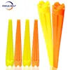 Golf Tees Golf Tees Plastic 50 Pcs/Set Unbreakable Plastic Golf Tee Hold 75mm Reduce Friction Side Spin Durable Stable Tee Drop 231204