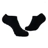 Men's Socks Summer Low Cut Sport Solid Color Black White Breathable Ankle Casual Non Slip Short Tube