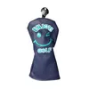 Clube de golfe headcover sorriso golfe madeira headcover para motorista golfe protetor capa de madeira noverty presentes bonitos