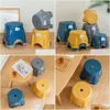 Baby Chairs Taboret Plastic Stool Bench Home Children Upset Antiskid Trample Feet Rubber Tread The Bath 231019 Drop Delivery Garden Fu Dhu3V