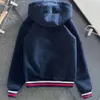 heren hoodie 3d geborduurd sweatshirt designer hoodies verdikte flanellen overhemd mannen vrouwen losse polar fleece truien hip hop oversize trui jas