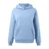 Hoodies femininos sólidos coreano oversize sweatshirts bolsos com capuz topos harajuku pulôver sudaderas esportes ao ar livre fatos de treino topo