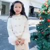 Clothing Sets Baby Girls Set for Children's Winter Thick Sweet Temperament Two Piece Kids Suit Outfits 231207