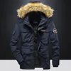 Men's Jackets For Winter Military Cargo Zip Up Camouflage Jacket Men Thick Warm Parkas Fur Hooded Clothes Fashion Oversize 4XL 5XL Coat 231207