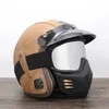 Utomhusglasögon Motorcykel ridmaskglasögon anti-UV vindtät sandförebyggande ansiktsmask cykling racing utomhus skidmotocross hjälmmask 231204