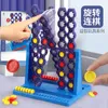 3D Puzzles edukacyjne zabawki szachy dziecięce zabawki cztery czterokrotne tablice pionowe blue connect 231207