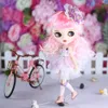 Soldat Icy DBS Blyth Doll BJD Joint Body Cute Rabbit Teeth Feature Mixed Color Hair 1 6 Toy 30cm Girt Anime SD 231207