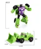 Action Toy Figures Transformation 6 I 1 Model Mini Devastator 22cm Figur Robot Plastlekar Gift Child Kid 231206