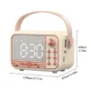 Computer S ers HIFI Wireless Portable Retro compatible S er Alarm Clock Aux Stereo USB Loud Home Decor Aesthetic Gift 231206