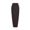 Spódnica mody muzułmańska długie ołówek spódnica wysoka talia stretch bawełna maxi bodycon arabski vestidos de mujer casual 231206