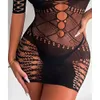 Seksowne kobiety bielizny na ciele Fishnet Dress Przezroczyste ciało ciała koszuli ogrodu body erotyczne bielizny porno kostiumy