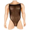 Homens S Gaze Transparente Club Wear Sexy Nightwear NOVO Erótico Senhores Pijamas Plus Size Homem Roupa Interior Hombre Lenceria