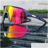 Outdoor Eyewear 100S3 New Windproof Eye Protection Goggles Motorcycle Mountain Bike Running Mountaineering Cycling Glasses T230420 Dro Dhnhm