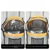 Dog Carrier Pet Cart Eva Transparent Rain Cover Proof Jump Out Cat Body Dust Raincoat