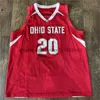 Custom 23 Zed Key Ohio State Buckeyes basketball jerseys Parks Kalen Etzler Felix Okpara Colby Baumann Owen Spencer Bruce Thornton Taison Chatman Dale Bonner