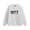 Hotesstenials 1977 hoodies ägg män tröjor grå svart hoodie järn kvinnors tröjor