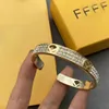 Pulseira de pulseira Acessórios de moda de luxo Bracelete Full Sky Star Star Jóias Nome de Jóias Designer Jóias Platina Gold Rose Gold Moda