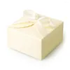 Present Wrap Creative Handmade Soap Square Box For Party Baby Shower Paper Chocolate Boxes Package/Wedding Favors Candy