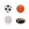 Coussin/décoratif Simulation basket-ball football forme canapé coussin Sport basket-ball jouets en peluche cadeau pour enfants garçon enfant chambre de bébé