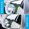 2 pcs Blind Spot Mirror 360°Wide Angle Convex Rear Side View Car Auto Universal