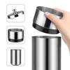 Stainless Steel Ashtray with Lid Detachable Outdoor Cigarettes Tray Holder for Home Bedroom Office Car Tabletop Decoration Gift