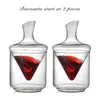 Bar Tools Funny Art 1000ml with Ice Bucket Decanter Lead Free Crystal Glass Whiskey Vodka Brandy Bottle Festival Hip Flask Wine Set 231206