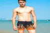 Chama impressão masculina sexy roupa de banho 2021 férias praia prancha surf maiô sunga biquinis troncos de natação esportes lazer shorts men0392899616