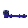 Smoking Pipes Blue emerald green high borosilicate glass creative product For Dry Herb Drop Delivery Home Garden Househol Dhrtf