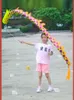 3M Dragon Dragon Dance New Year Gift Children Diabolo Props Fitness Dragon Ribbon مع قضيب