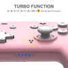 Gamecontrollers YS06 Pro-controller voor schakelaar/schakelaar Lite met turbobeweging Verstelbare trillingen Wake-up Gyro-as