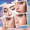 Sombra de olho Catkin Eyeshadow Blush Full Face Matte Shimmer Glitter Alto Pigmentado Highlighter Sombreamento Pó 231207