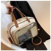 Avondtassen Japanse transparante PVC tas met grote capaciteit Waterbestendig Ita draagbare schoudertas Messenger Tote Dames Crossbody