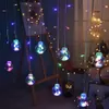 Décorations de Noël Grand rideau de boules LED guirlandes lumineuses décoration de noël EU 220V vacances mariage fée guirlande lumières pour chambre à coucher en plein air maison 231207