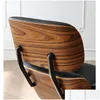 Wohnzimmermöbel Eames Cowe Dermis Rotate Rolling Chaise Lounge Nordic Single Designer Sofa Stuhl Einfache moderne Freizeitstühle Dr Dho3G