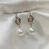 Baumelnde Ohrringe 10 Paare/Los Einzigartiges Design Perle vergoldet Ohrring Tropfen Verkauf von Luxusschmuck im Großhandel