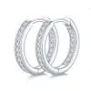Tianchen – boucles d'oreilles en diamant Moissanite pour femme, bijoux en or Rose, argent Sterling 925, vente en gros, boîte blanche, clous tendance