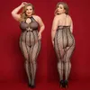 Bodysuit Lace Sheer Sexy Bodystockings Plus Size Transparent Women's Underwear Erotic Lingerie Porno Costumes