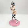 أرقام 22 سم أوزاكيشان وا أسوبيتاي! Tsuki Uzaki Anime Girl Dreamtech Cow Pattern Bikini Action Action Figure Troughible Model Doll Toy 240308