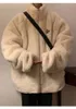 Herenjassen In de winter de Amerikaanse retro lamswollen katoenen gewatteerde jas voor mannen en vrouwen Y2K Harajuku losse casual jas straatkleding 231206