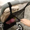 Pièces de poussette, vente directe, chariot de voiture pour bébé, organisateur en réseau, sac de rangement, accessoires suspendus pour couches, Buggy