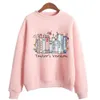 Męskie bluzy bluzy retro Taylor's Wersja Bluza Eras Tour 2023 Bluier Music Album Midnights Jumper Taylor Fani Crewneck 231207