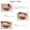 Eye Shadow/Liner Combination 5Colors Long Lasting Brown Liquid Eyebrow Pen Waterproof 4 Fork Tip Eyebrow Tattoo Pencil Women Eye Cosmetic Beauty Makeup 10PCS 231207