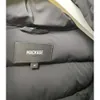 マッケージレディースパフジャケットデザイナーコートフード付き長さブラックカーキダウンジャケット