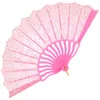 Decorative Figurines Portable Fan Vintage Folding Hand Handheld Dancing Props Party Favor Lace Wedding Fans For Adults Tea Miss