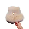 prr aadd womens vinter hatt designer brim hatt fiskare hatt mink hår vinter kall varm hink hatt modifierad ansiktsform dam mode hatt