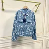 DUYOU DNA Leaf Denim Jacket Herenjassen Bloemen Tapestry Motief Klassiek Gewassen Shirts High-End Mode Voor Mannen Dames Jas Tops 851089