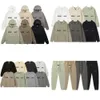 EssentialHoody Mens Tracksuit Seater Designer Hoodie Men Sudaderas Sweatshirt Ess Women Pants Track Suit Pulloverトラックスーツフード付きスウェットシャツHoodies Yagf